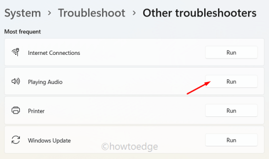 Устранение неполадок с воспроизведением аудио в Windows 11
