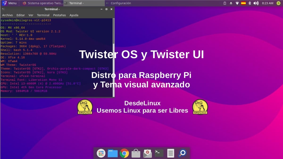 Twister OS и Twister UI: дистрибутив для Raspberry Pi и расширенная визуальная тема