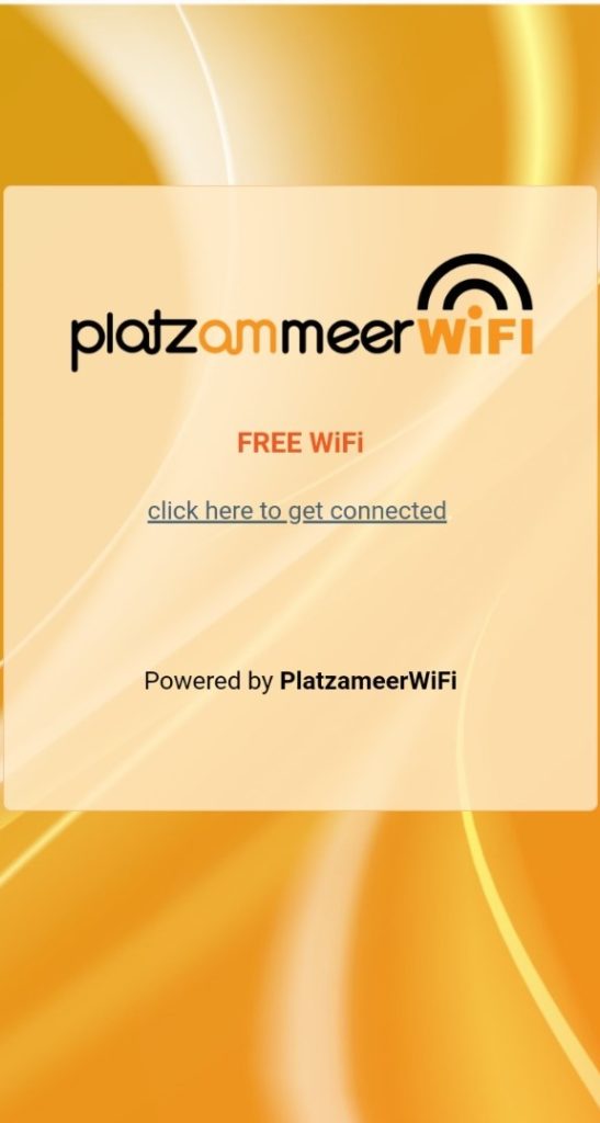 PlatzammeerWiFi Mobile View