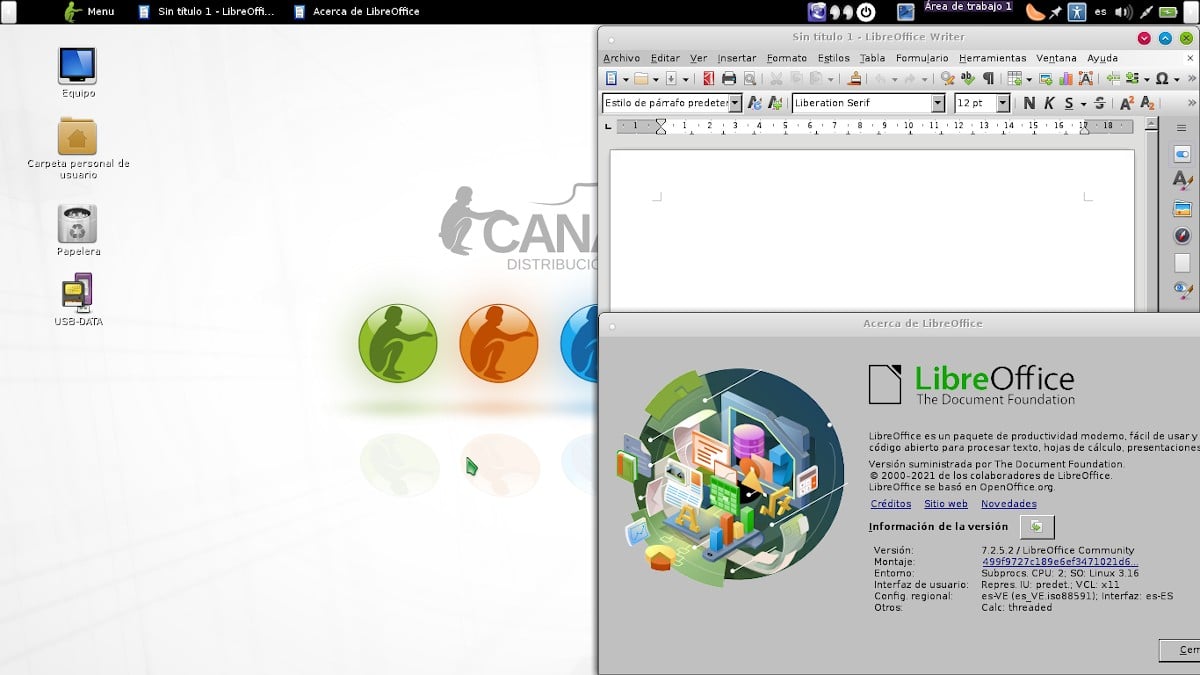 LibreOffice: изображение приложения