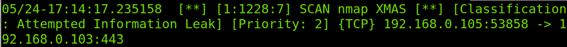Оповещения в Snort в Linux