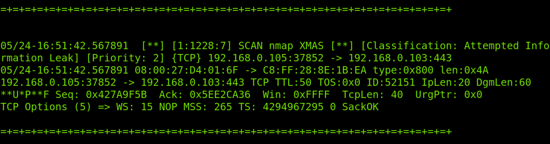 Оповещения в Snort в Linux