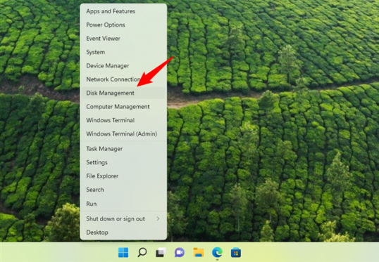 Откройте меню WinX в Windows