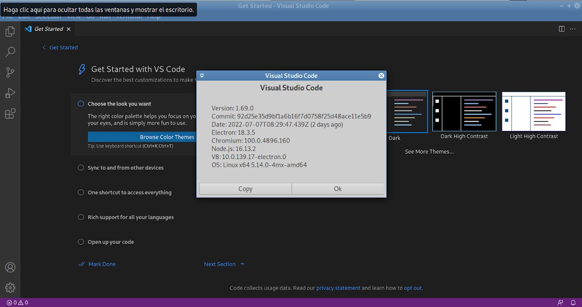 Код VS: Скриншот 3