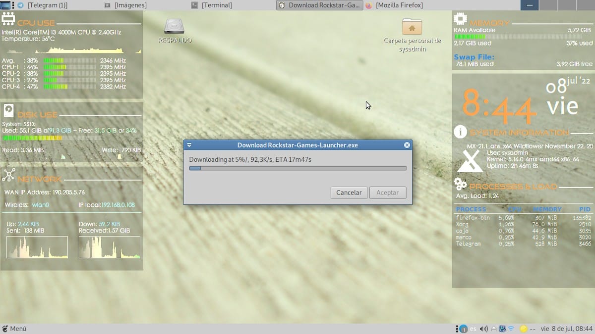 PortWINE: Скриншот установки и использования - 12