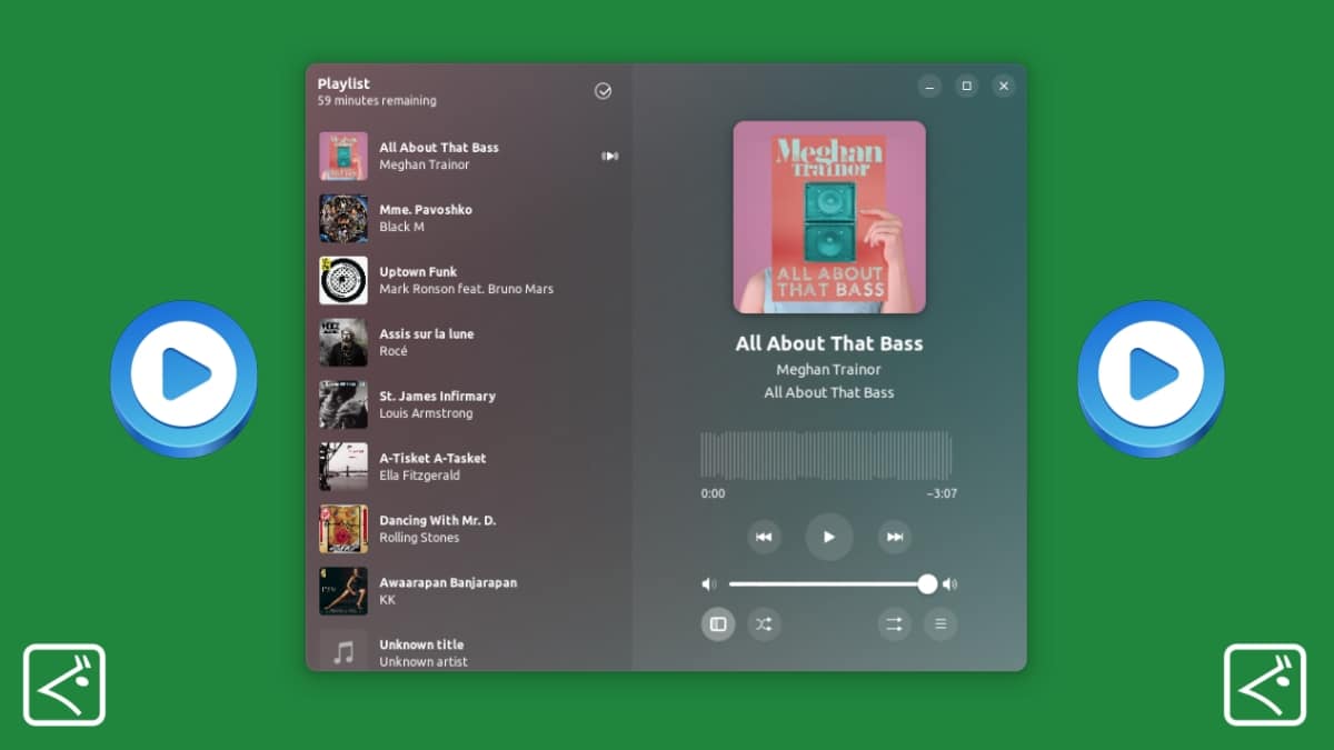 Amberol: музыкальный проигрыватель для рабочего стола GNOME