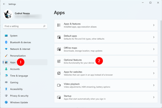 Дополнительные функции в Windows 11