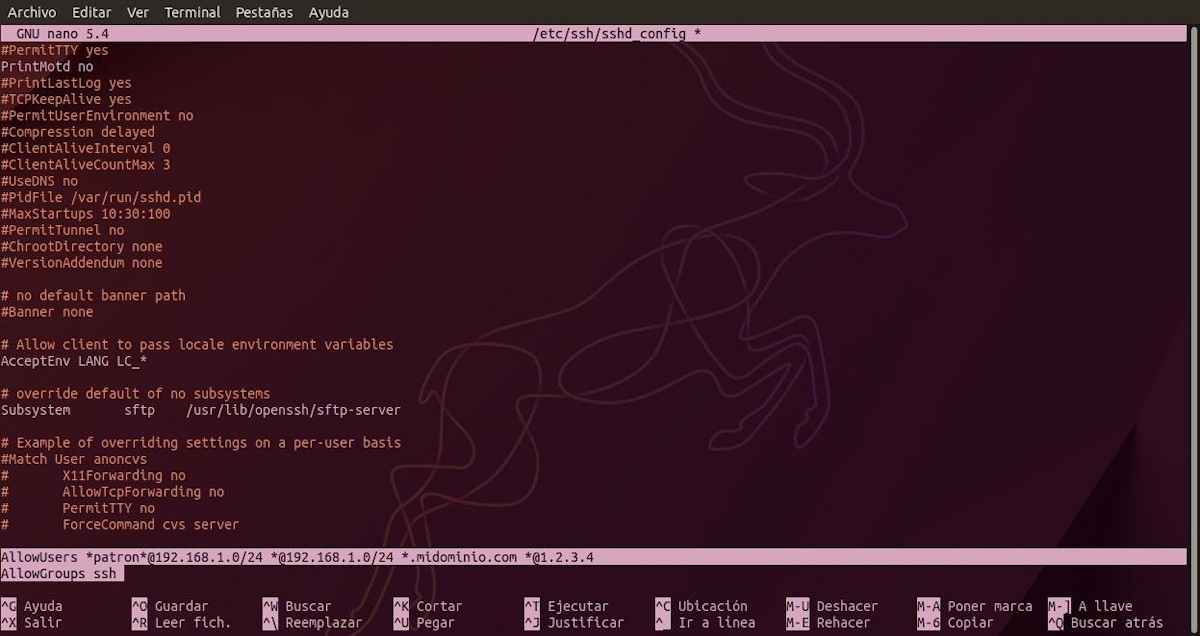 Передовой опыт работы с SSH-сервером: опция AllowUsers
