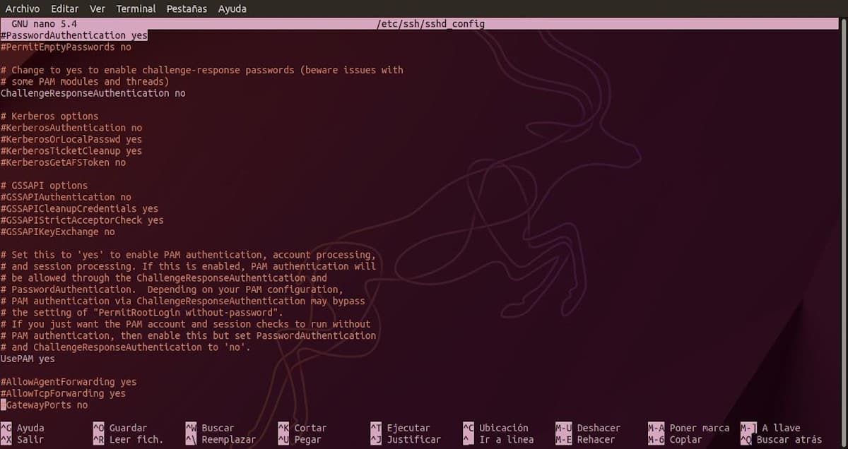 Передовой опыт работы с SSH-сервером: параметр PasswordAuthentication