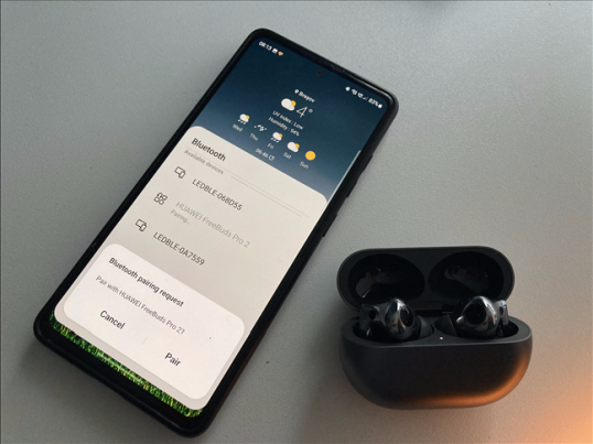 Сопряжение наушников Bluetooth со смартфоном Samsung Galaxy