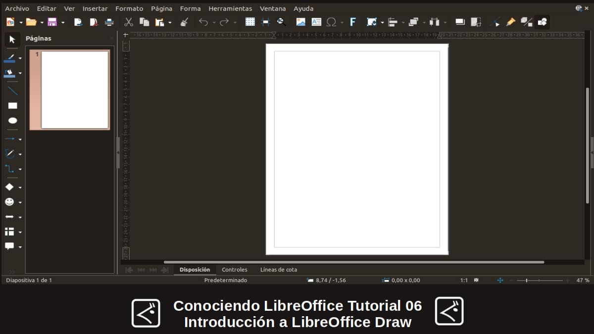 LibreOffice Draw: знакомство с диспетчером рисунков