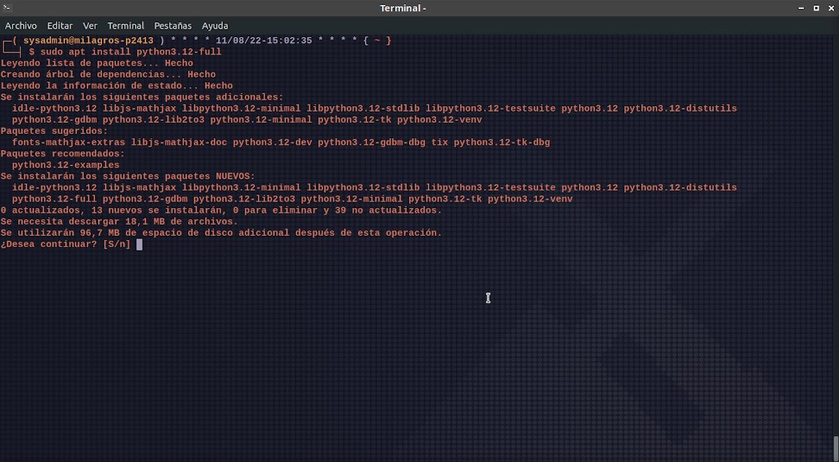 Шаги по установке любой версии Python 3
