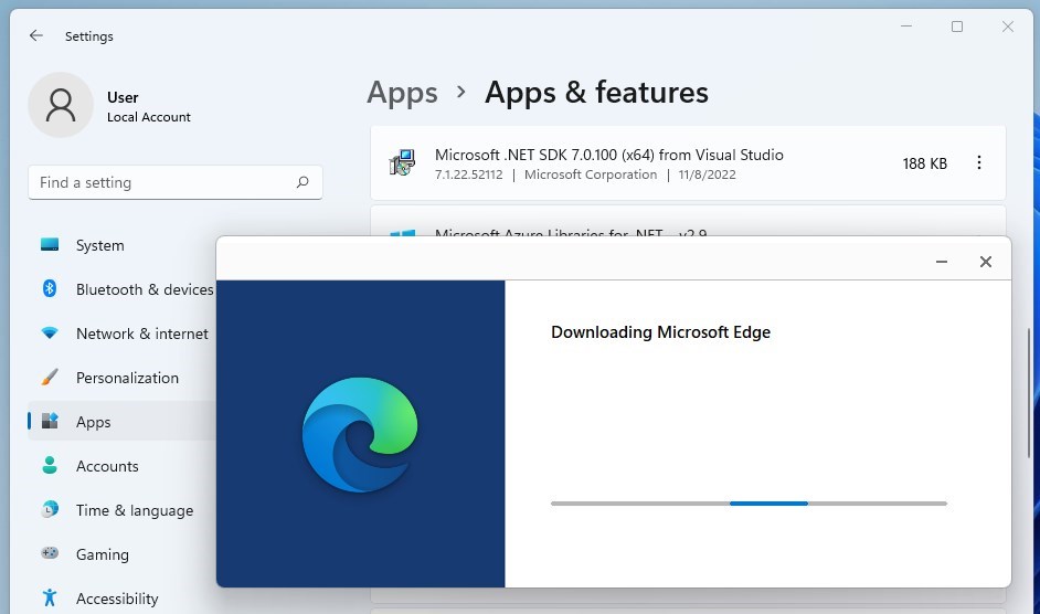 windows 11 ремонт microsoft edge скачать