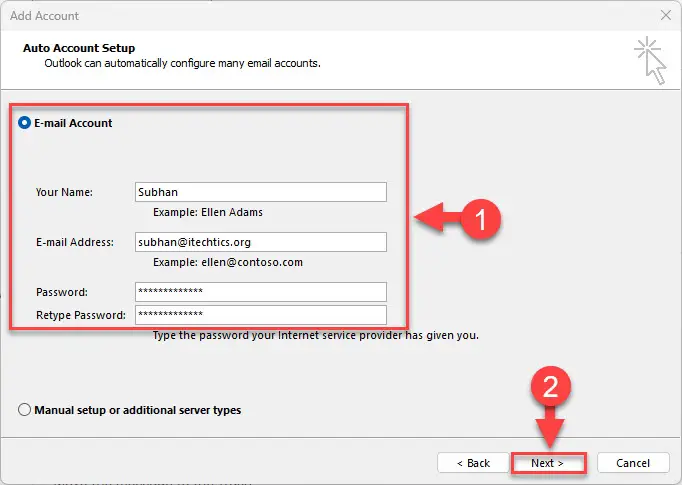 Войдите в Outlook