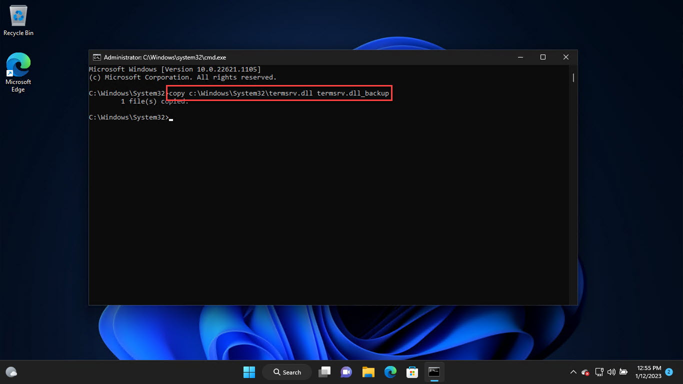 Бэкап терминов dll