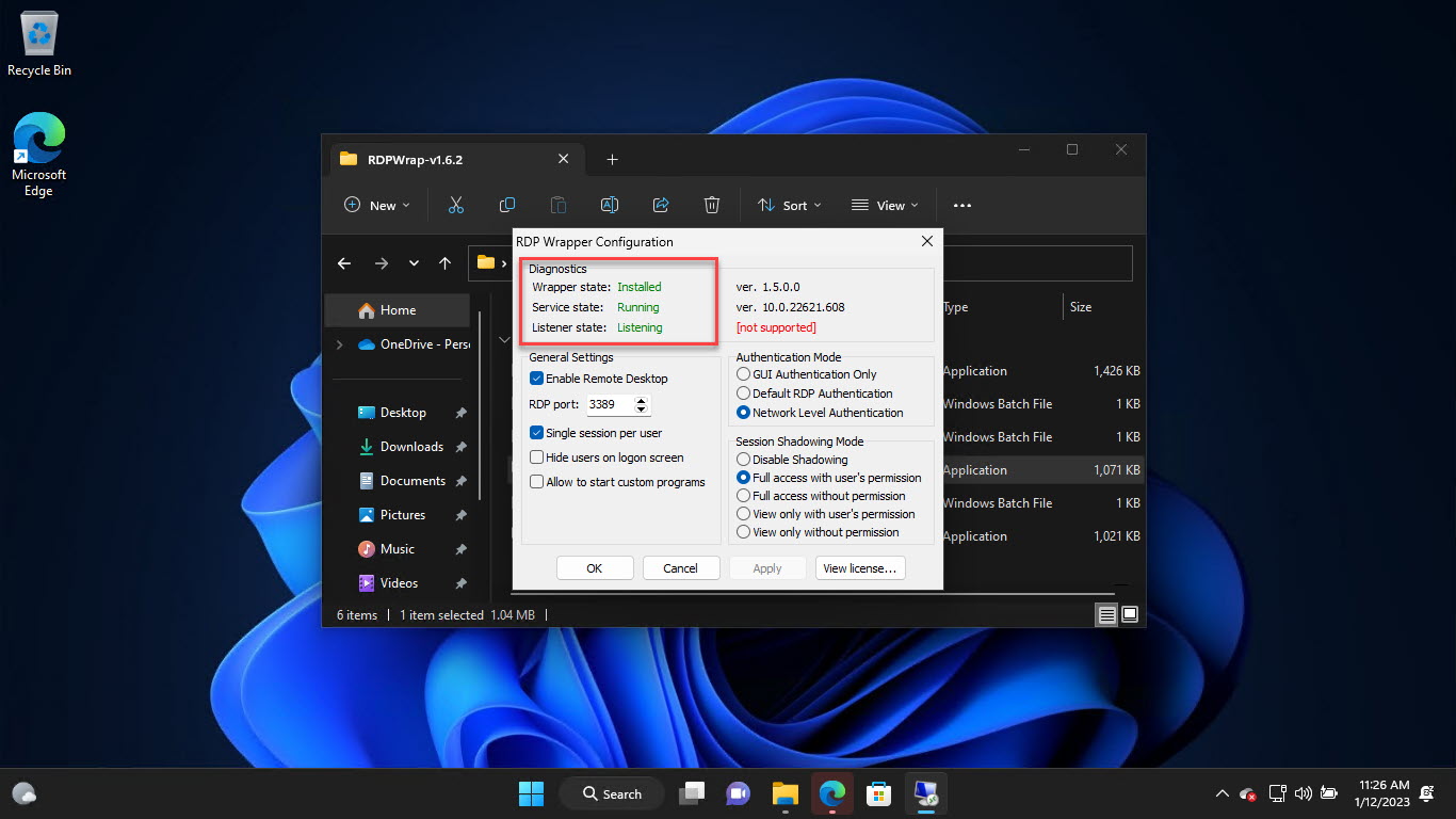 Убедитесь, что все элементы зеленые