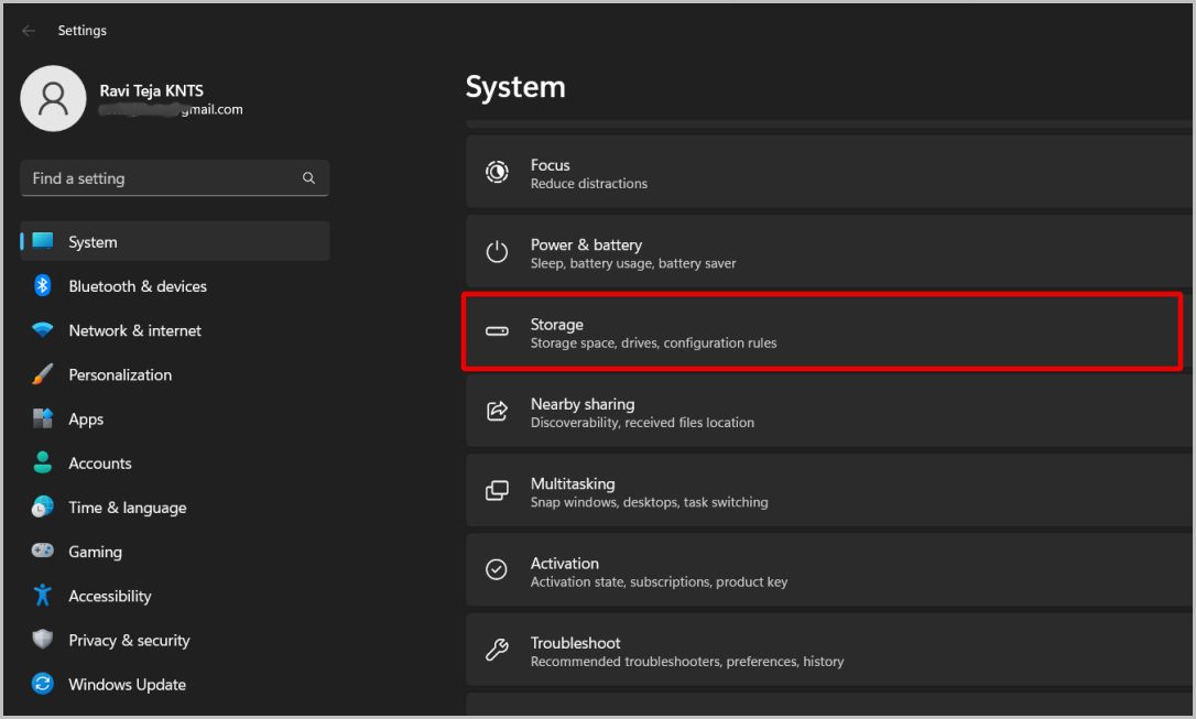 Открытие хранилища в Windows