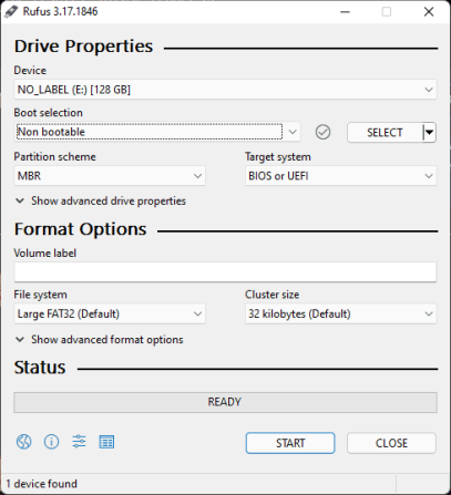 Скриншот Руфуса