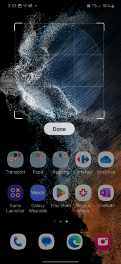 Измените размер сетки и переместите ее по экрану