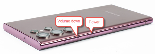 Нажмите Volume Down+Power, чтобы сделать снимок экрана.