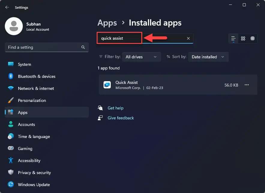 Поиск быстрой помощи