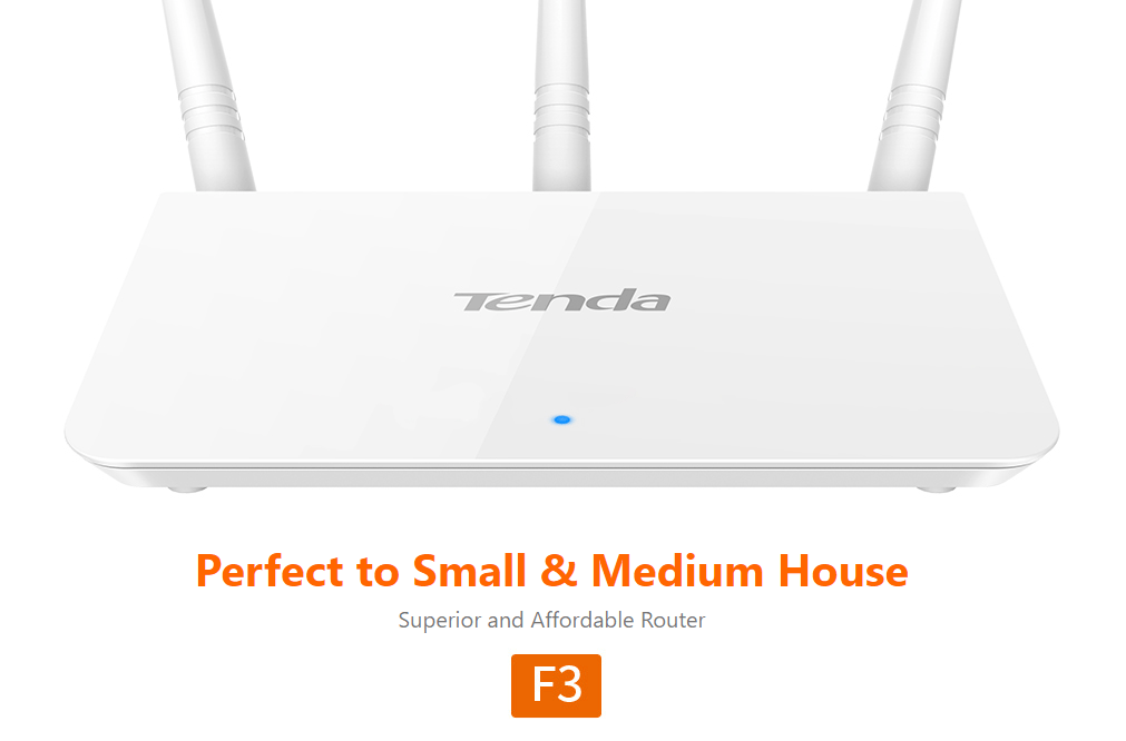Роутер tenda f3