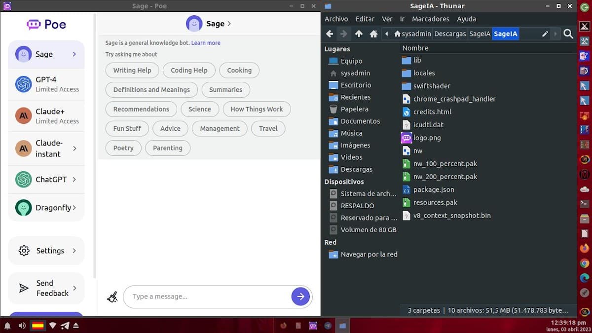Веб-приложение, созданное с помощью Nativefier