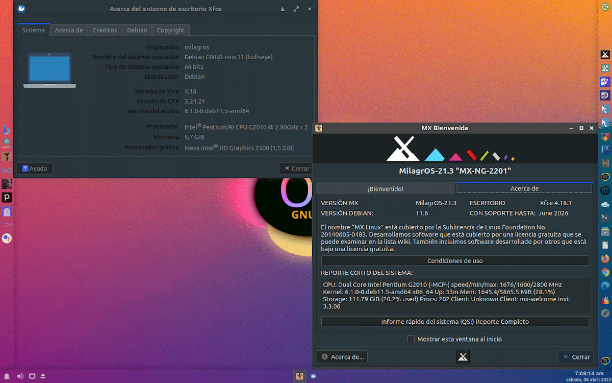 Скриншот 2: MiracleOS 3.2