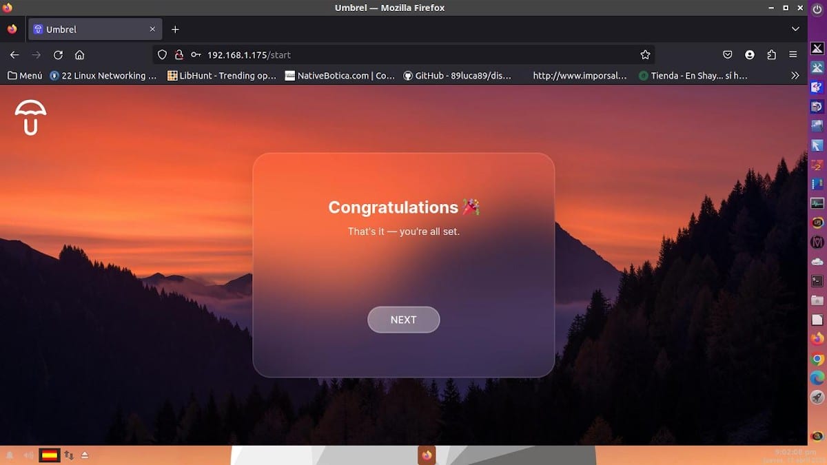 Скриншот: Установка 3