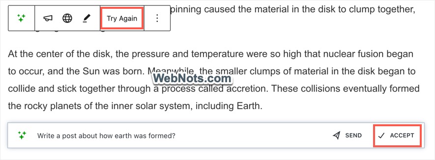 Примите ответ ИИ или повторите попытку.