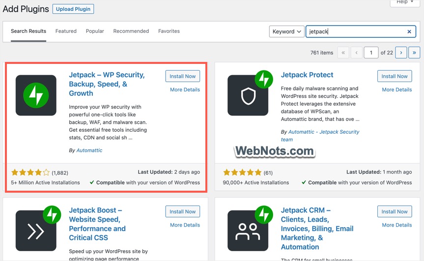 Установите плагин Jetpack в WordPress