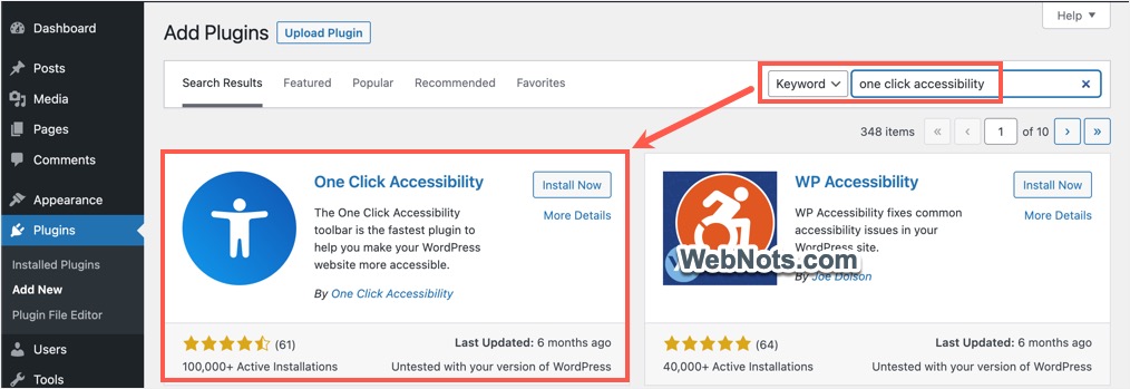 Установите плагин для специальных возможностей в один клик