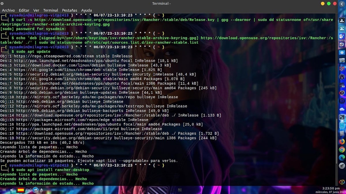 Установка в Debian GNU/Linux - 1