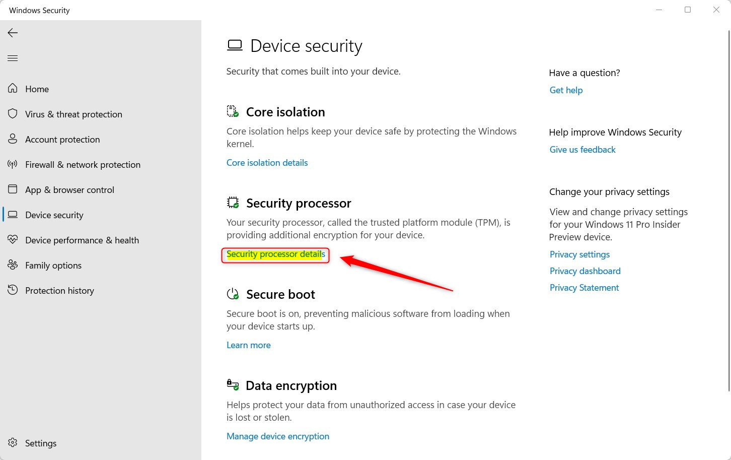 Windows 11 запускает средство устранения неполадок TPM
