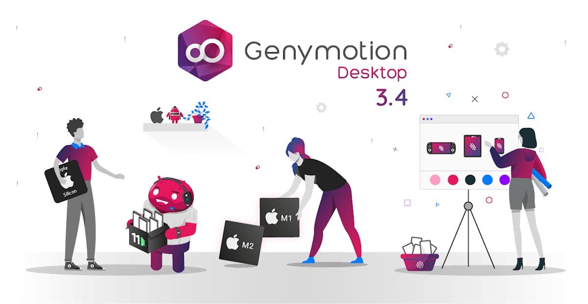 Genymotion Desktop: что нового с версии 3.2 по 3.4