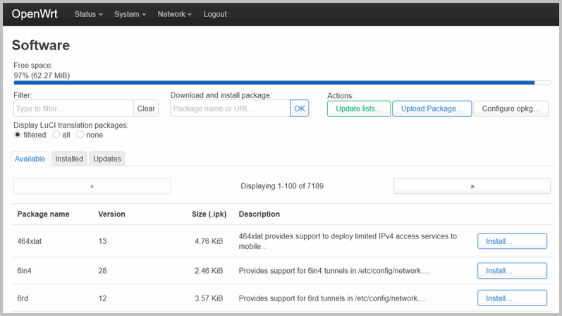 Маршрутизатор Beeline SmartBox TURBO+ и прошивка OpenWrt. Подключаем USB диск.