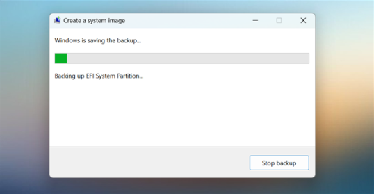 Создание образа системы с резервным копированием и восстановлением