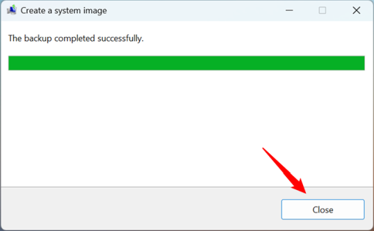 Образ системы создан