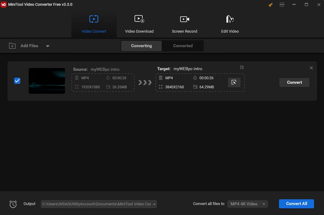 MiniTool Video Converter