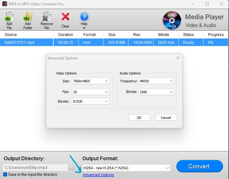 MP4 to MP3 Video Converter Pro