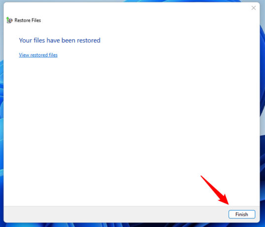 Ваши файлы восстановлены
