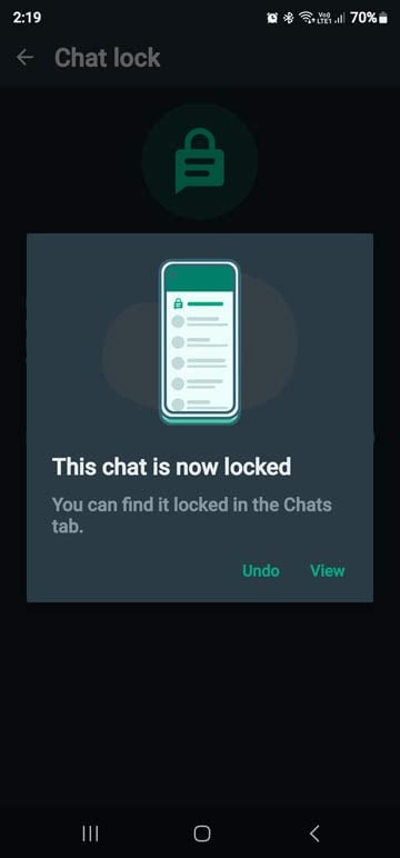 чат в ватсапе заблокирован