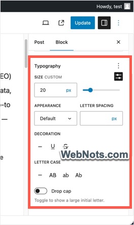 Все скрытые настройки показаны