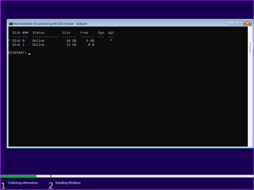 Конвертировать диск в gpt
