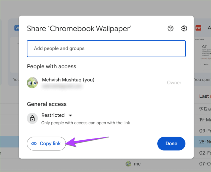 Ссылка на копирование Google Диска для ПК ограничена