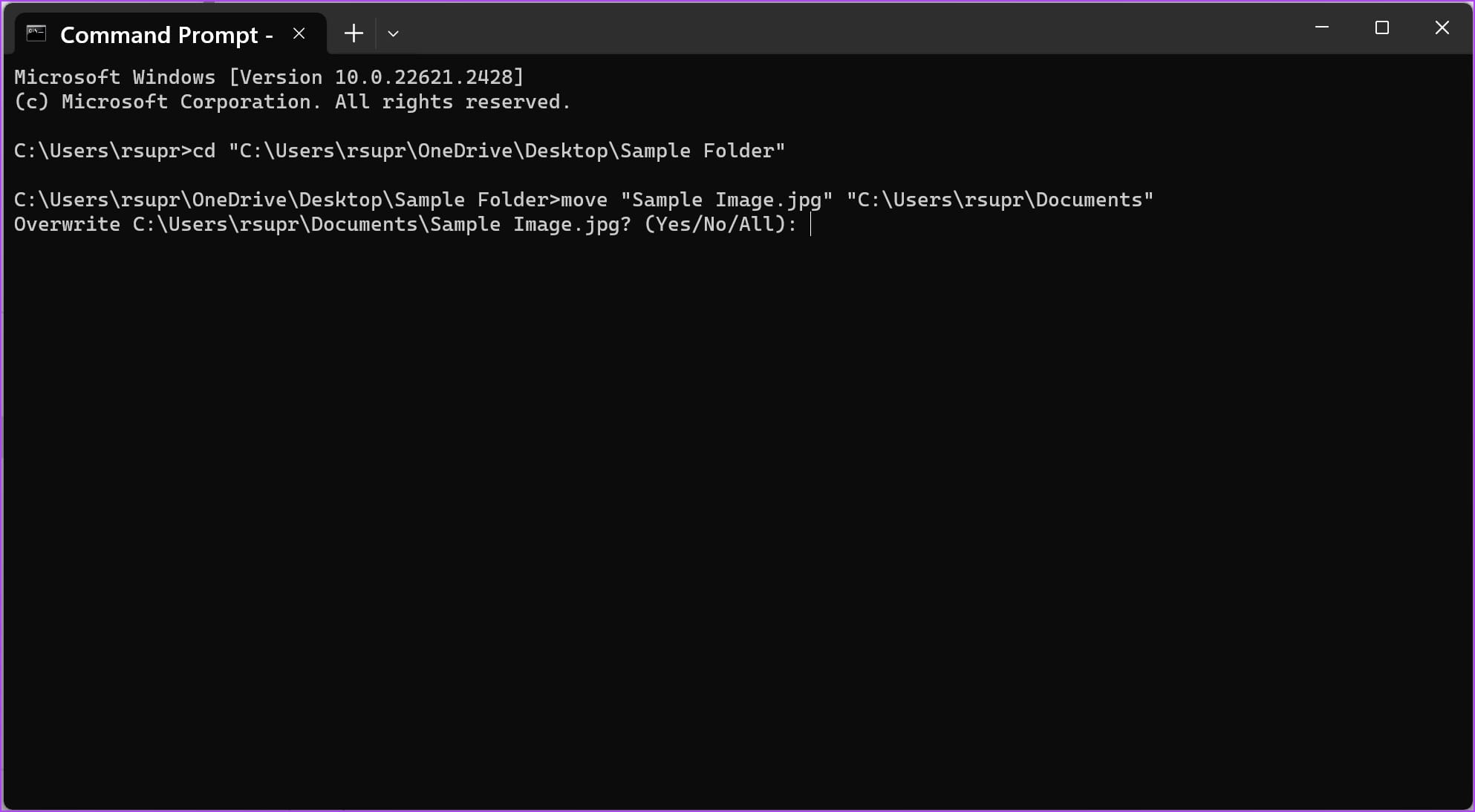 Переместить подсказку