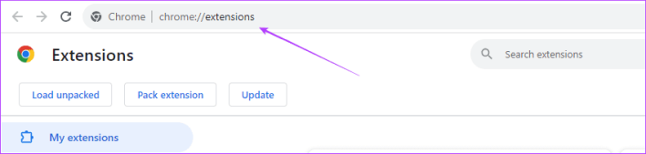 Открытие расширений Chrome