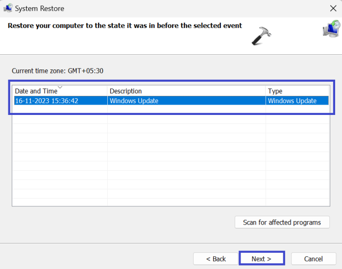 Исправлено: «Возникла проблема при перезагрузке вашего компьютера» в Windows 11 — Open System Recovery 3.