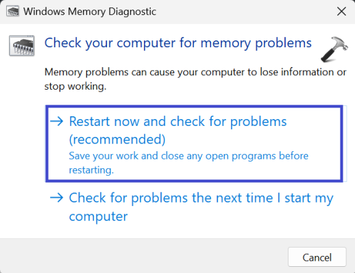 Проверьте свою оперативную память