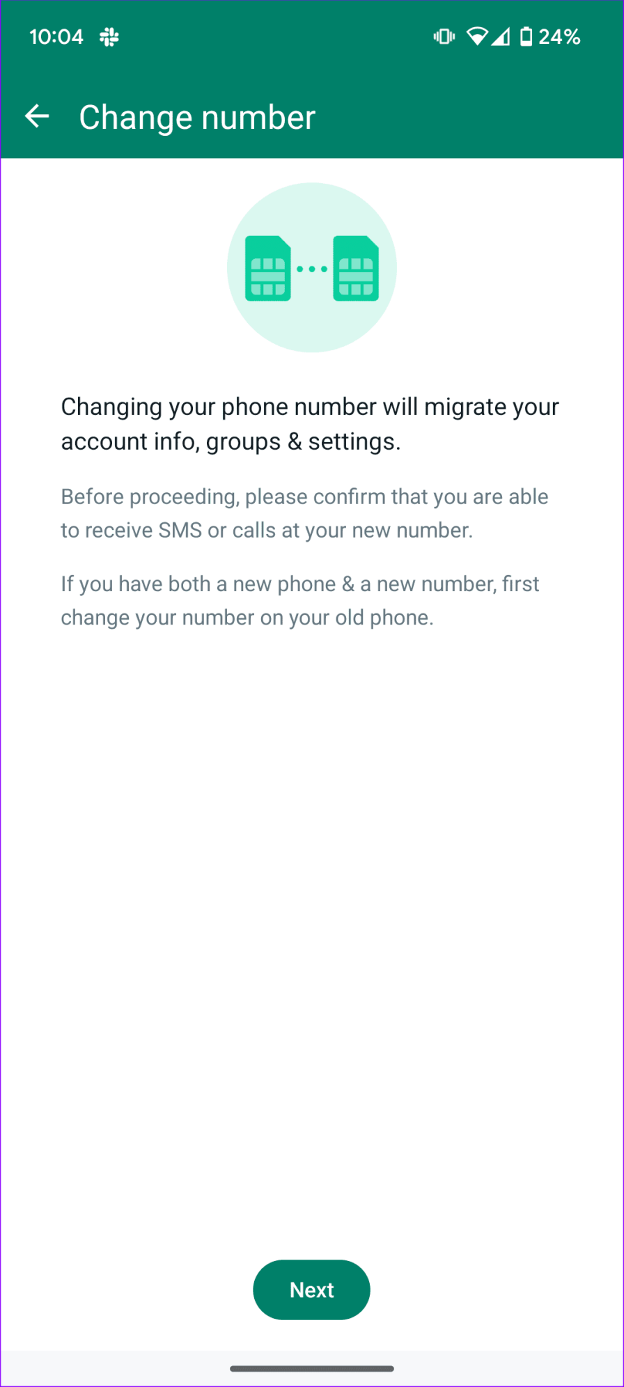 Эту учетную запись нельзя использовать в WhatsApp 7.